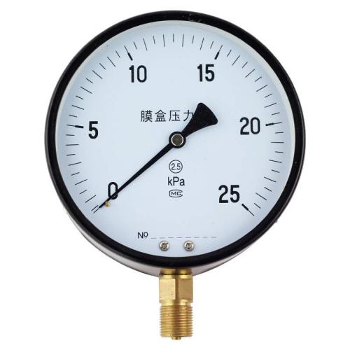 YE-100、150膜盒壓力表